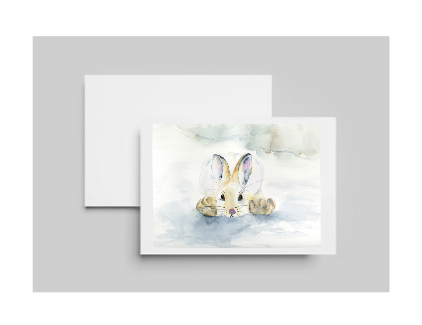 Bunny in the Snow