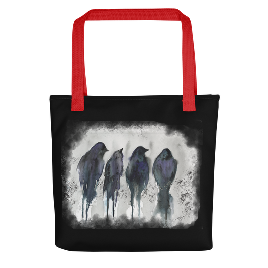 Crows - tote bag