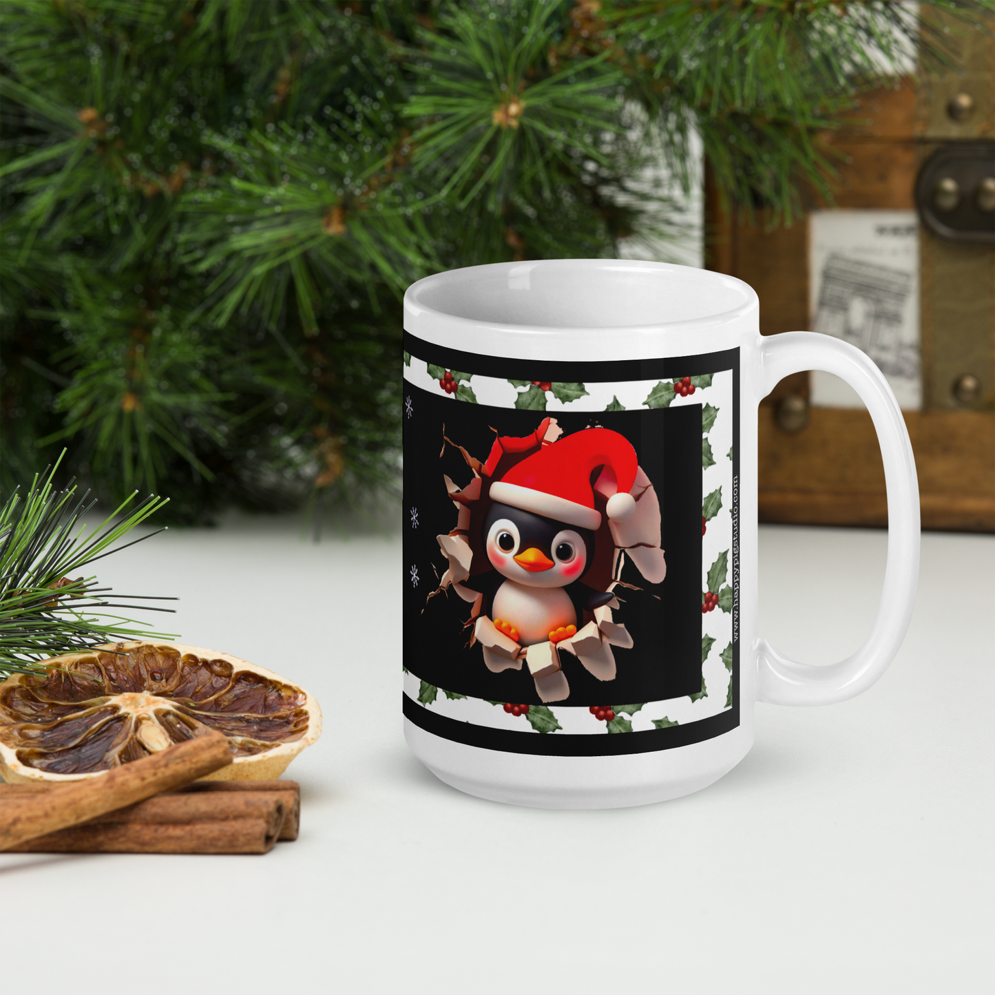 “Cheeky” Penguin breakout mug