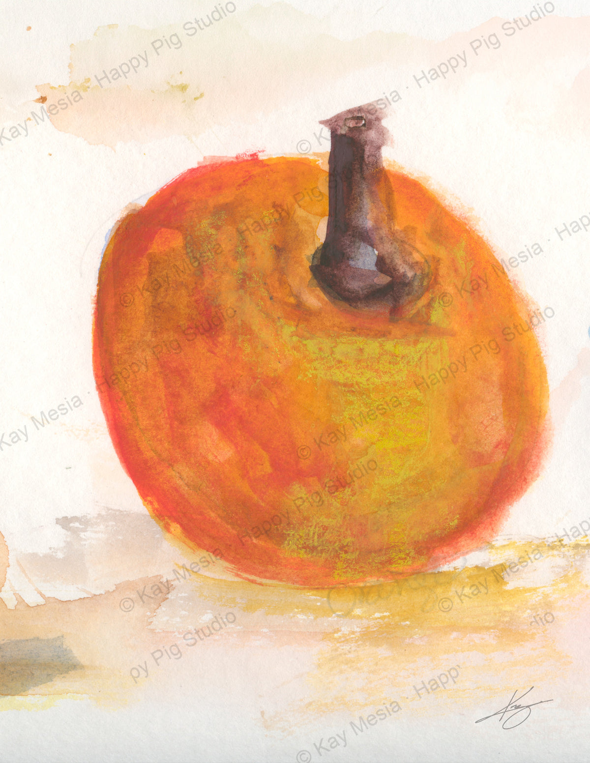 Apple Study 3 fine-art print by Kay Mesia - artwork view