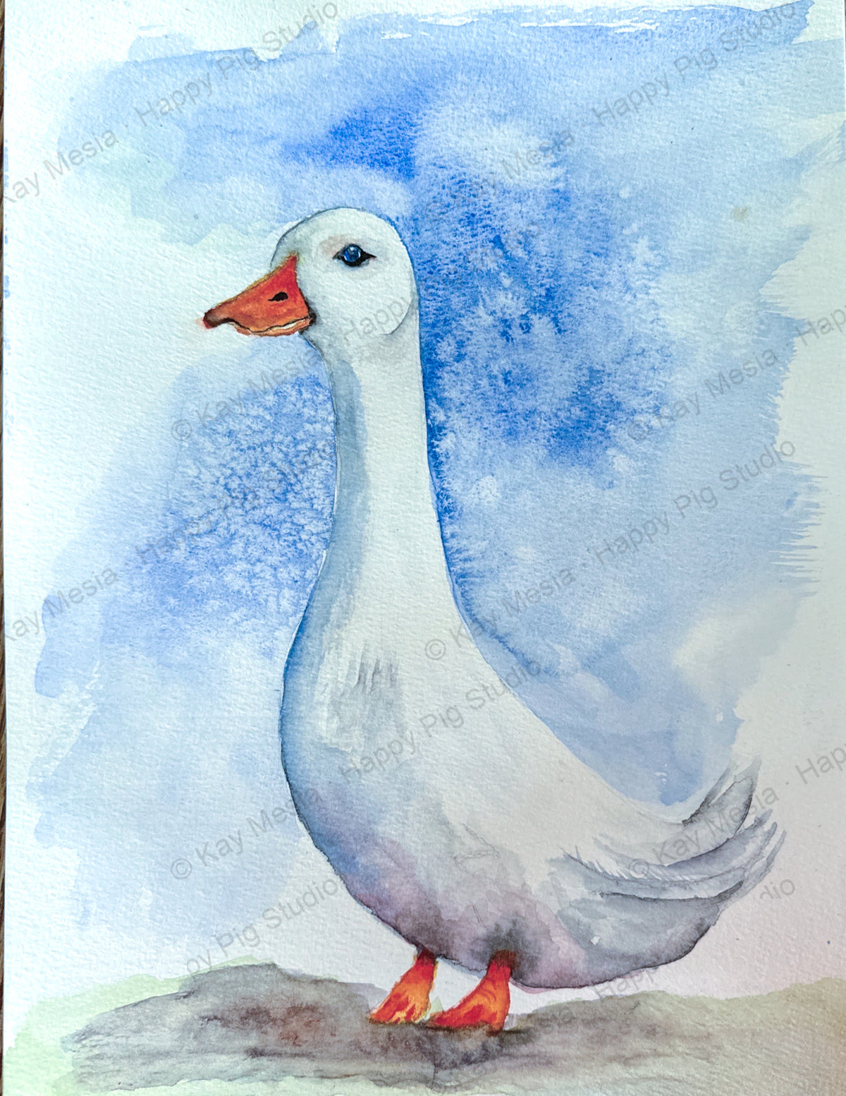 Duck fine-art print by Kay Mesia - artwork view