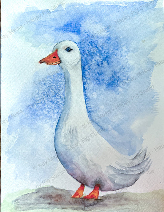 Duck fine-art print by Kay Mesia - artwork view