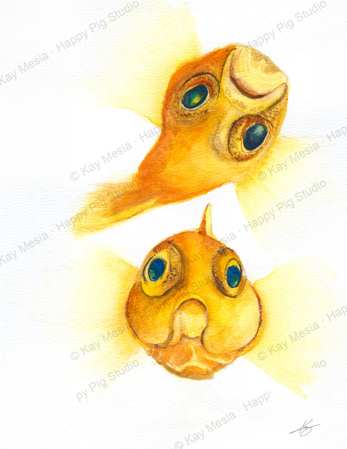 Bubbles fine-art print by Kay Mesia - artwork view