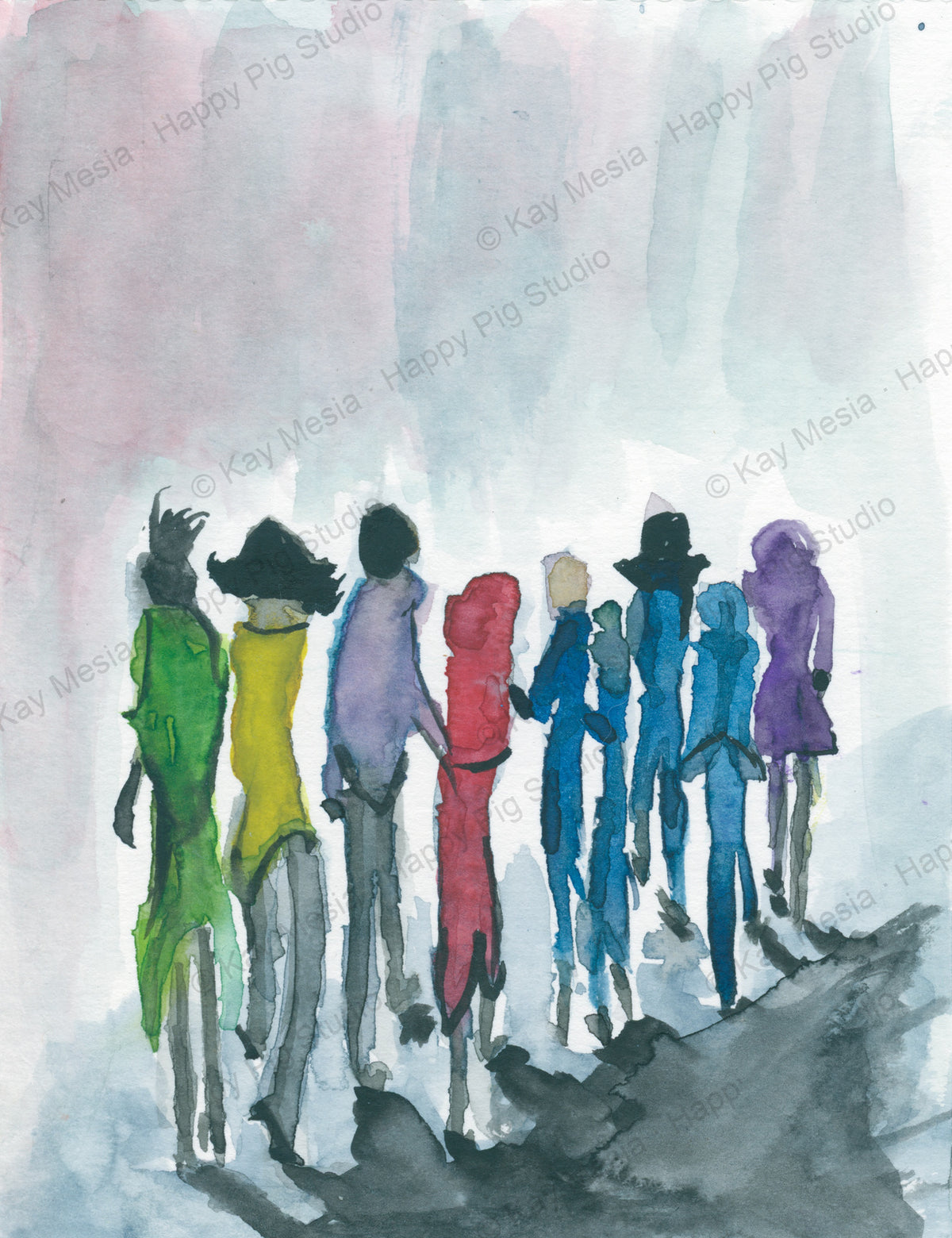 Curtain Call fine-art print by Kay Mesia - artwork view