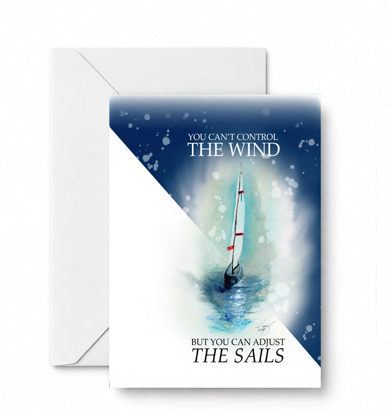 Adjust the Sails — included in the Lakeside Days curated 4-card set