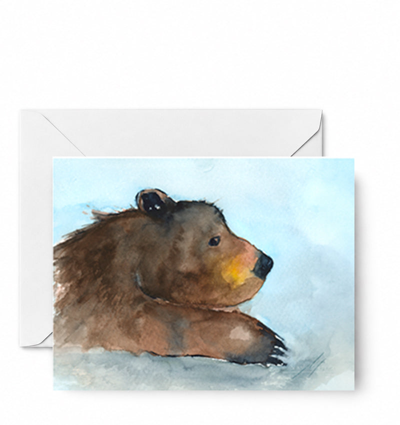 Bubba the Bear — CD-057-01-A2 approved greeting card image