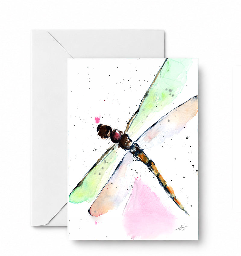 Little Dragonfly — included in the Garden Wings curated 4-card set
