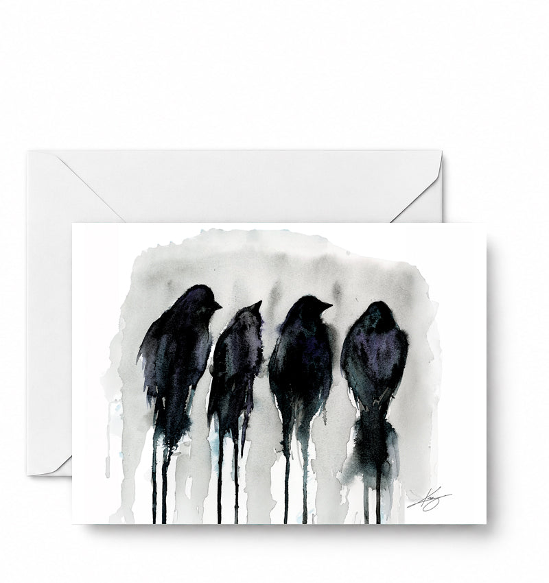 Watching - CD-062-01-A2 approved card and envelope mockup