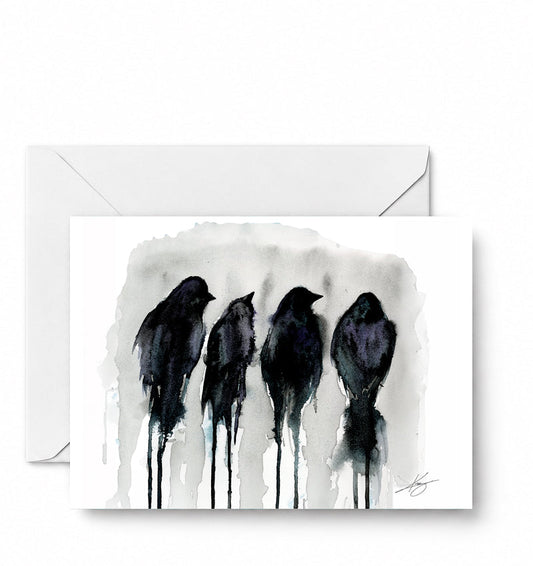 Watching - CD-062-01-A2 approved card and envelope mockup