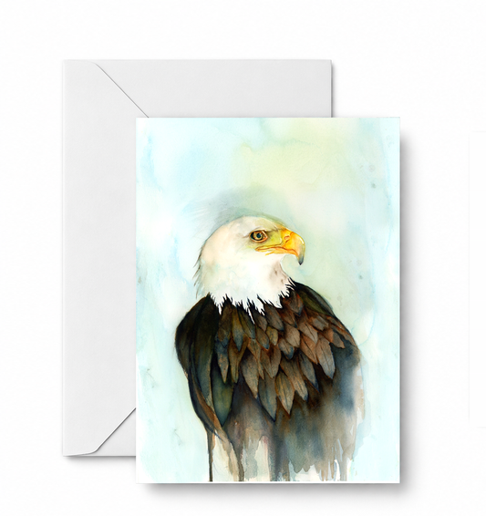 Eagle - CD-064-01-A2 approved card and envelope mockup