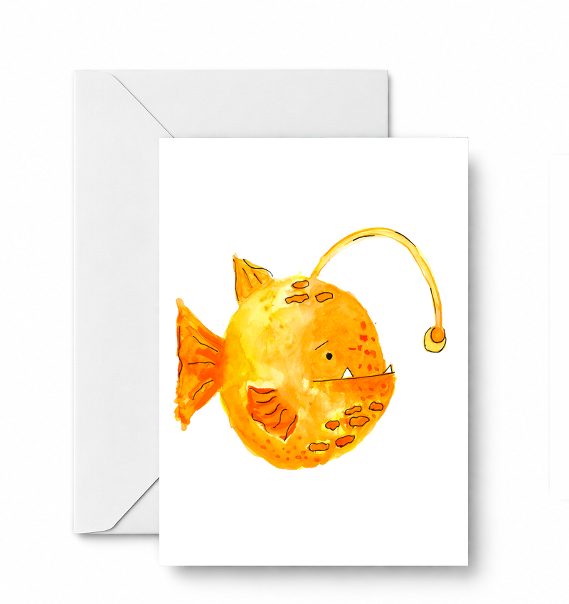 Leo Lantern Fish - card and envelope primary image
