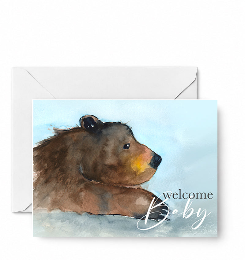 Welcome Baby — CD-135-01-A2 approved greeting card image