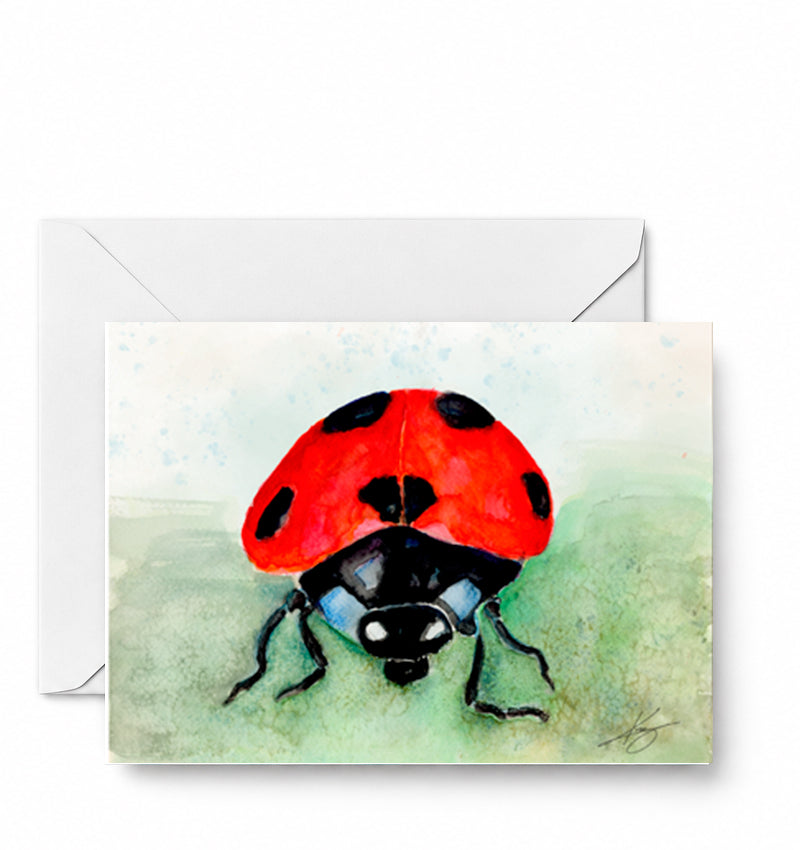 Ladybug — included in the Garden Wings curated 4-card set