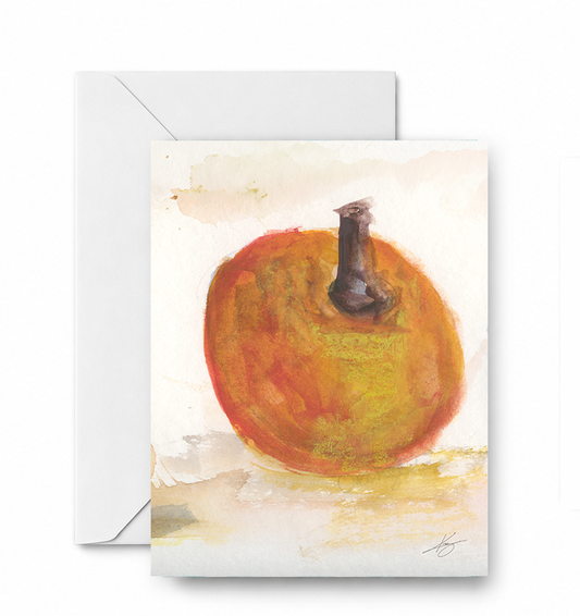 Apple Study 3 - CD-165-01-A2 approved card and envelope mockup