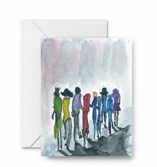 Curtain Call - CD-168-01-A2 approved card and envelope mockup