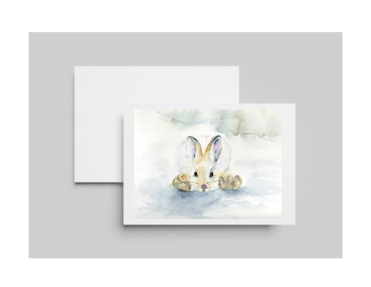 Bunny in the Snow