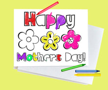 Load image into Gallery viewer, Mothers Day Card - Pretty Flowers

