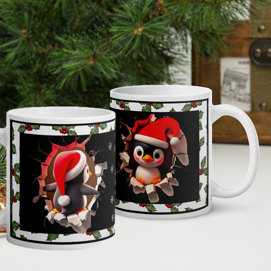 “Cheeky” Penguin breakout mug