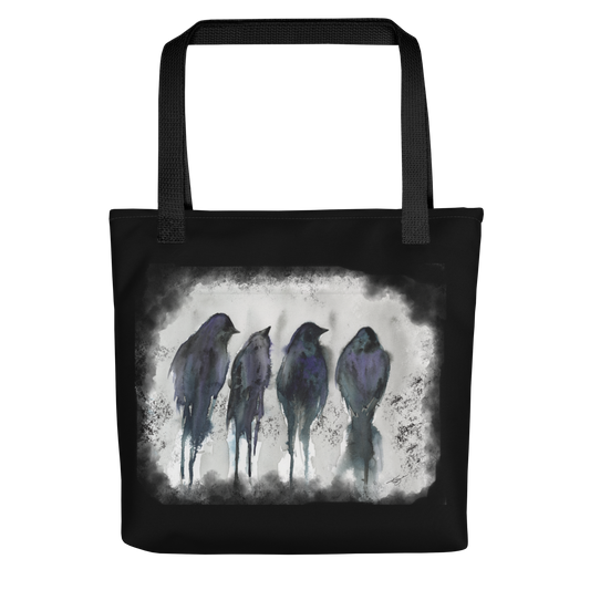 Crows - tote bag