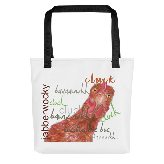 Jabberwocky tote bag