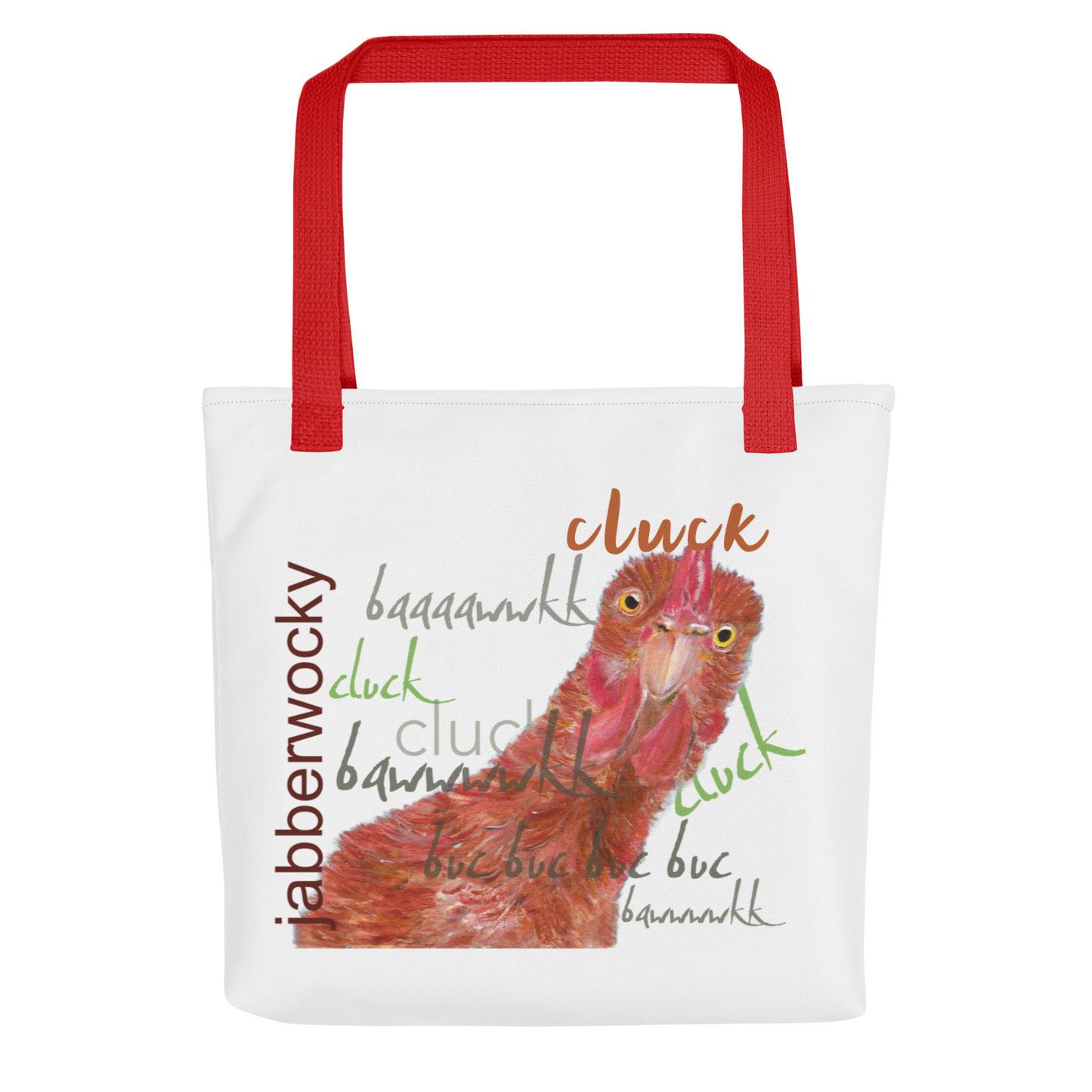 Jabberwocky tote bag