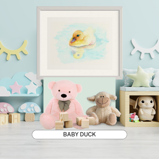 Baby Duck Print