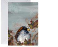 House Sparrow original artwork