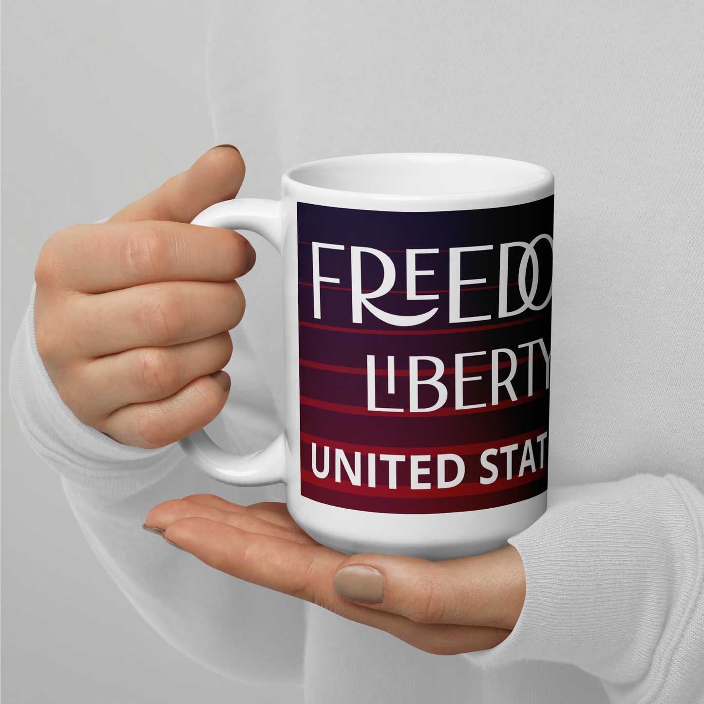 Freedom & Liberty 15 oz. mug