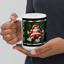 Load image into Gallery viewer, “Cheeky’ Santa Mug - bottoms up
