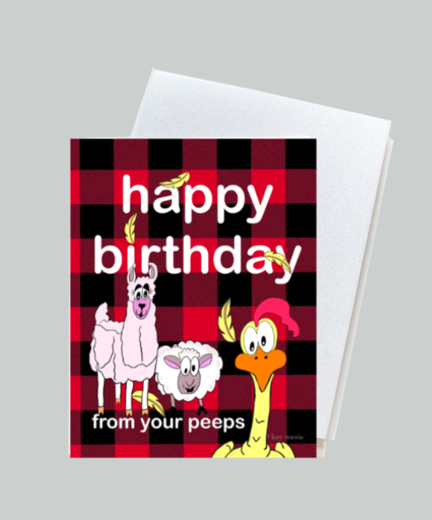 Everyone Collection - Happy Birthday from your peeps!