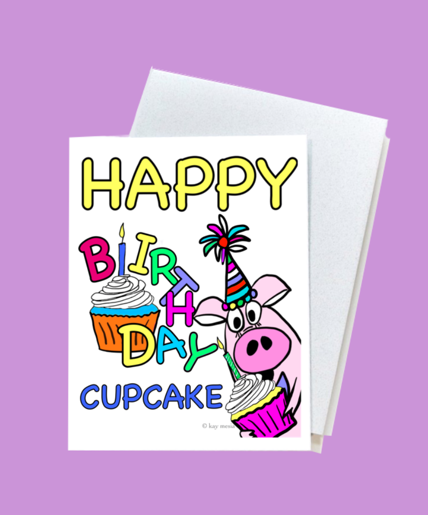 Little People Collection - Happy Birthday Cupcake!
